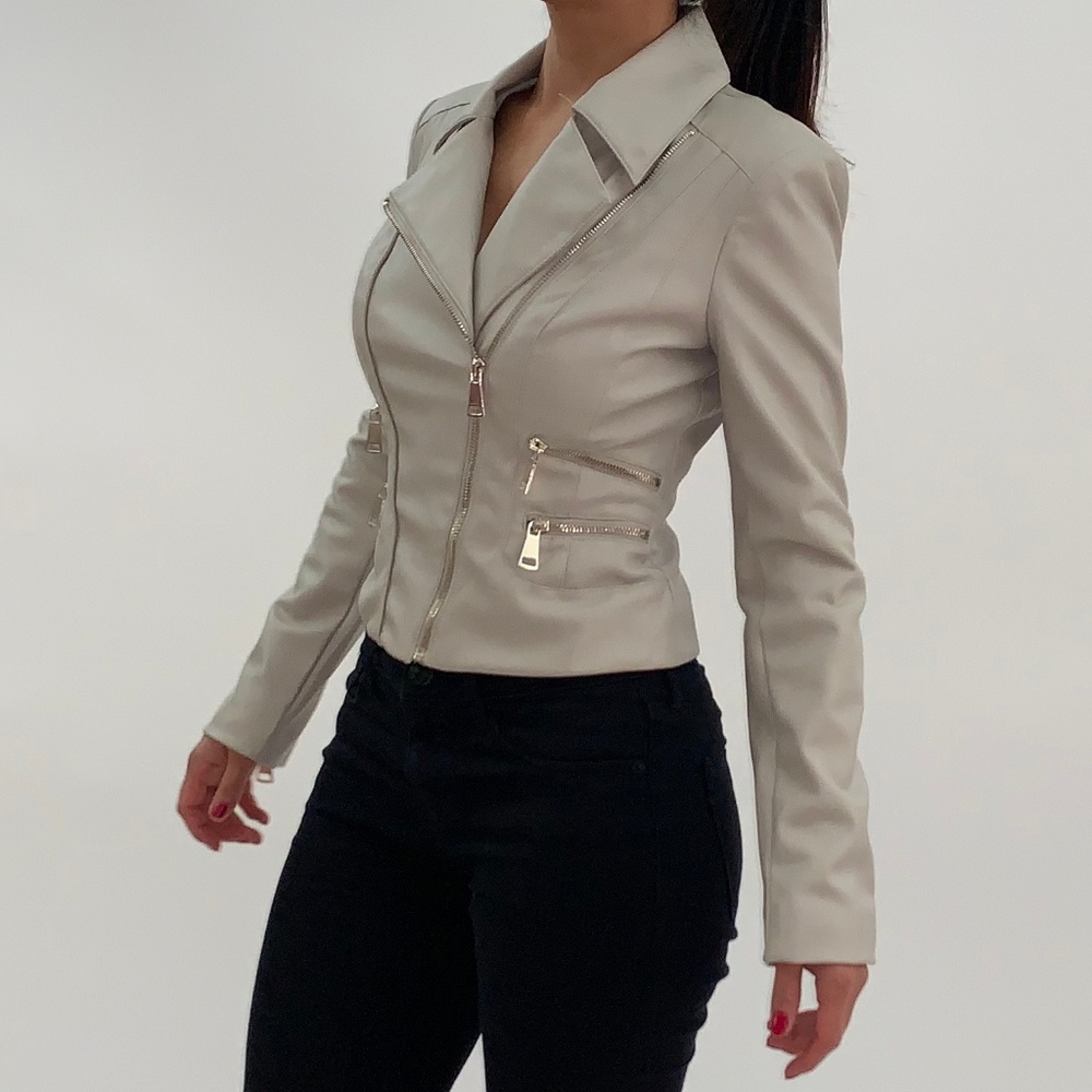 Bebe Soft Sexy Moto Jacket